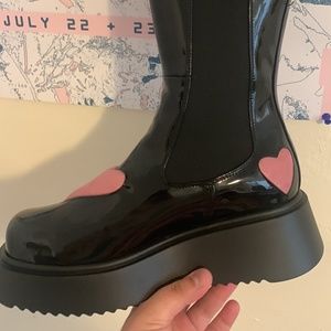 Lamoda Platform Heart Boots